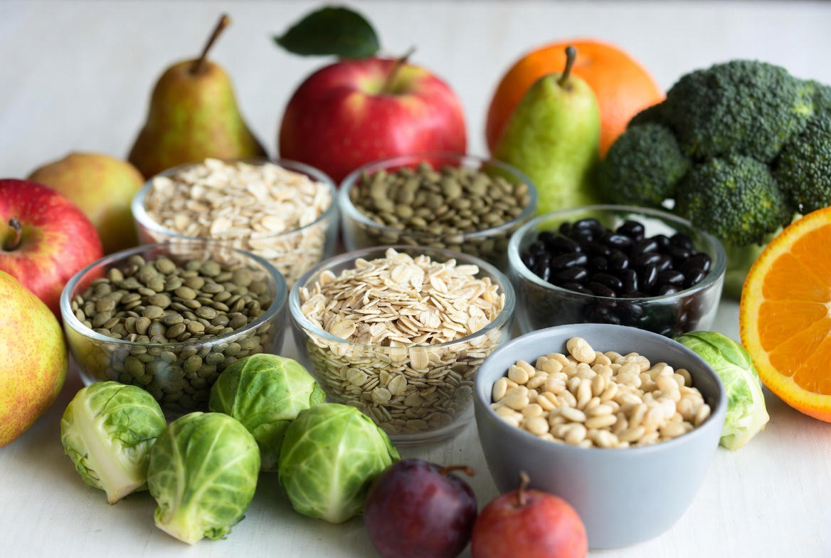 Hoher Ballaststoffverzehr