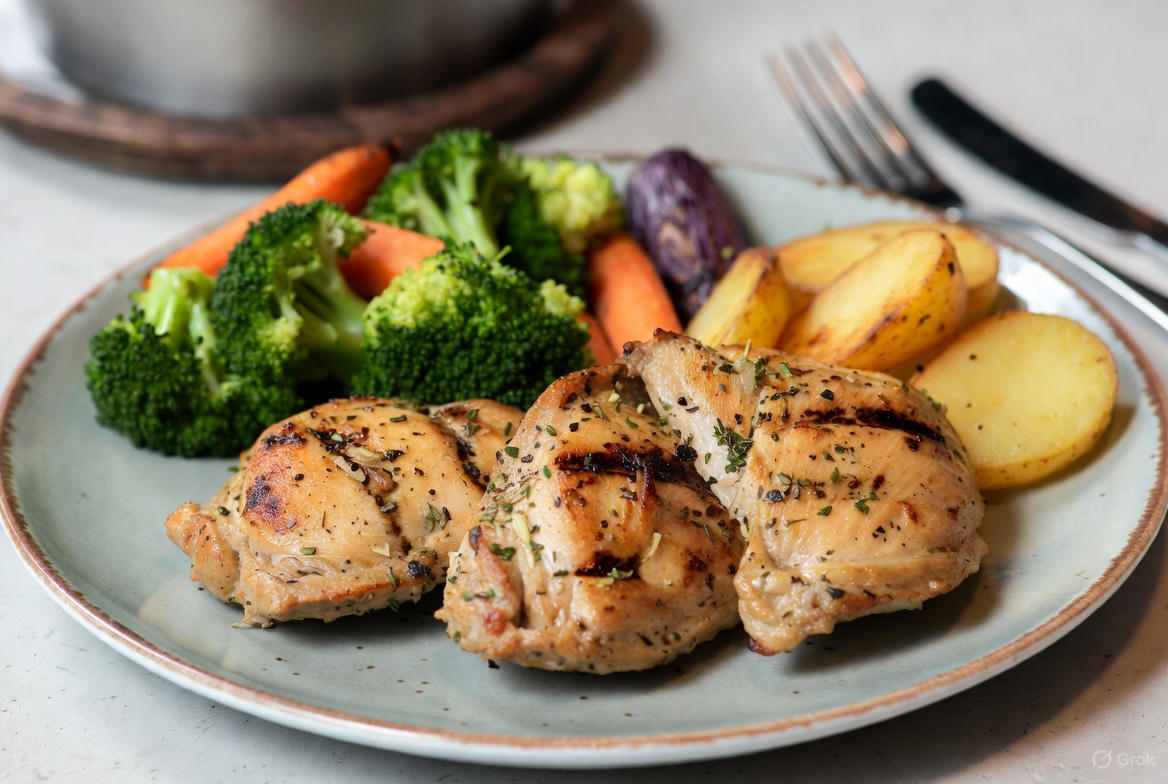 Oven-Baked Grilled Chicken