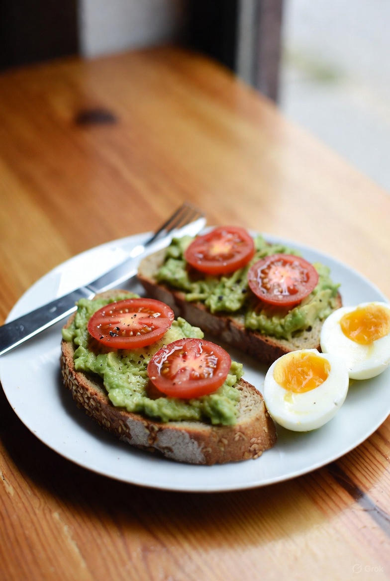Tostada Aguacate y Huevo