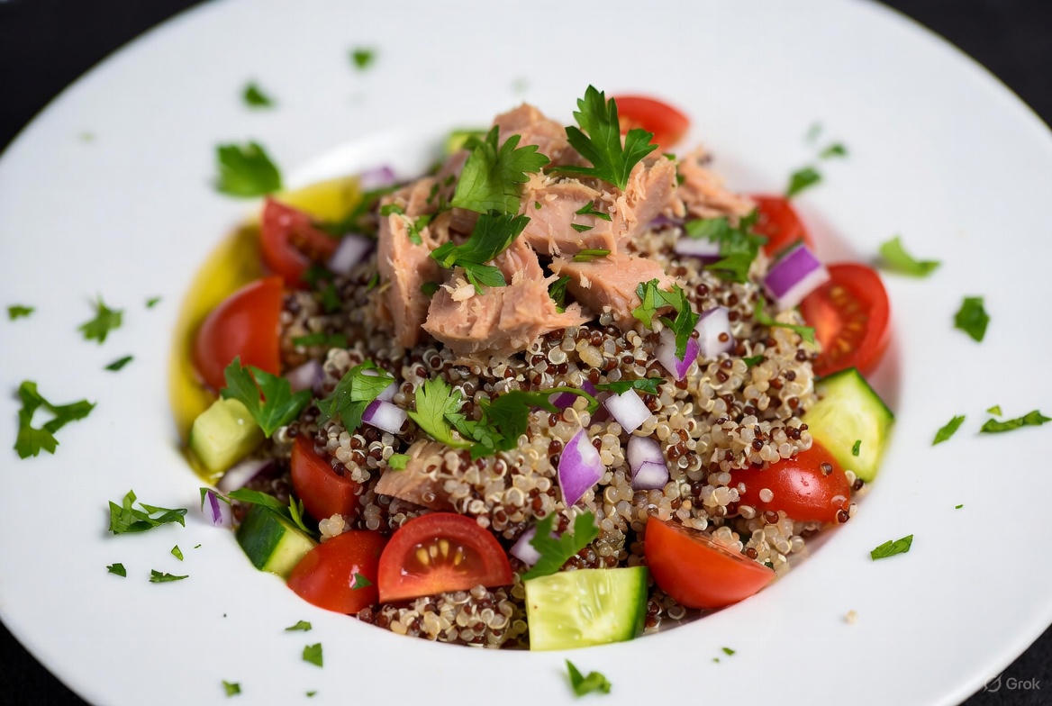 Ensalada Quinoa con Atún