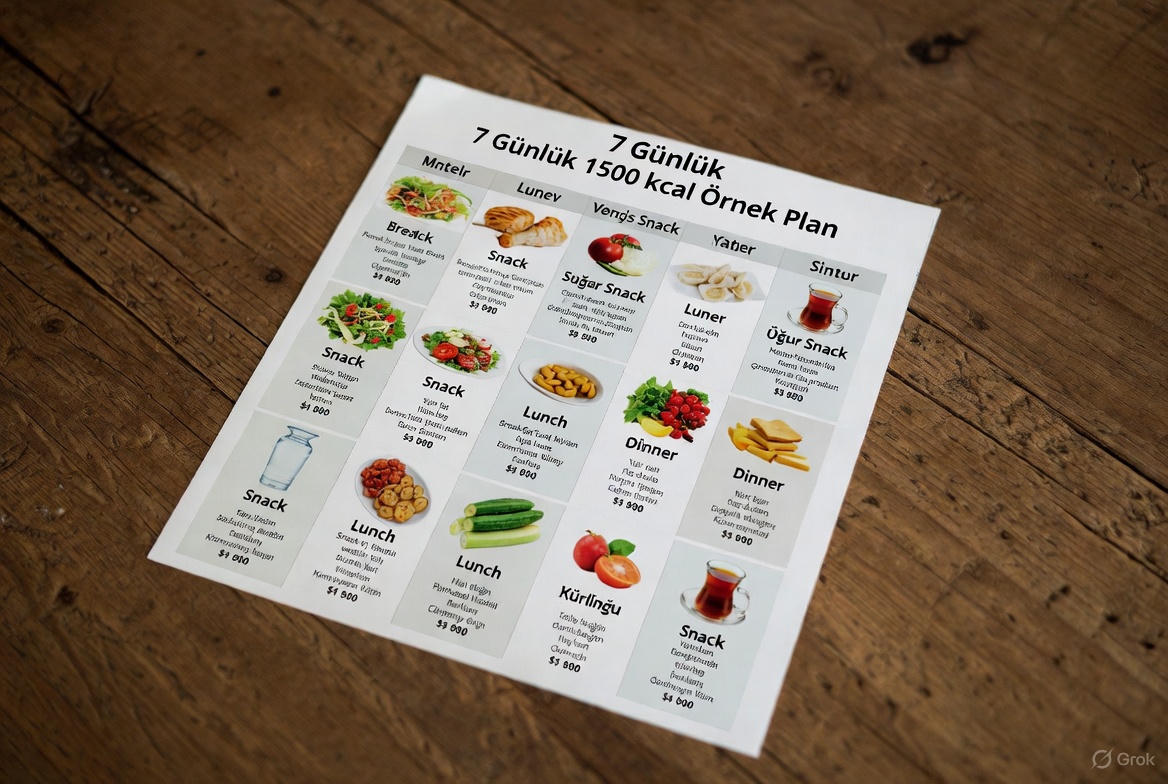 1500 kcal Plan